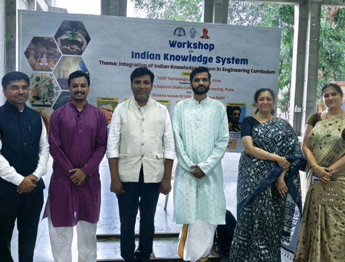 Workshop on Indian Knowledge System at COEP Technological University, Pune