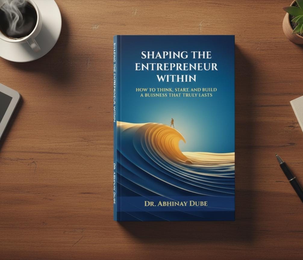 Shaping the Entrepreneur Within — book by Dr. Abhinay Dube